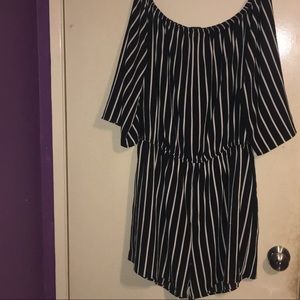 Off the shoulder romper